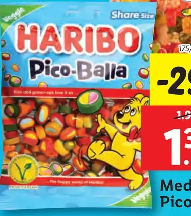 Haribo Medvedíci/Pico Balla