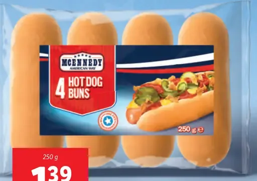 Mcennedy Hot-dog pečivo