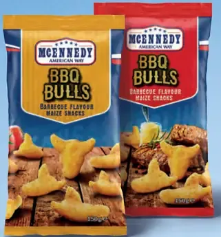 Mcennedy BBQ Bulls Kukuřičný snack