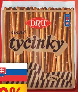 Dru slané tyčinky