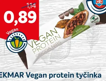 TEKMAR Vegan protein tyčinka