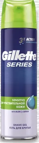 Gillette Gél na holenie Sensitive