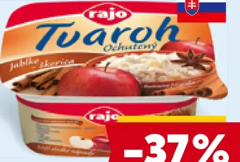 Rajo tvaroh ochutený