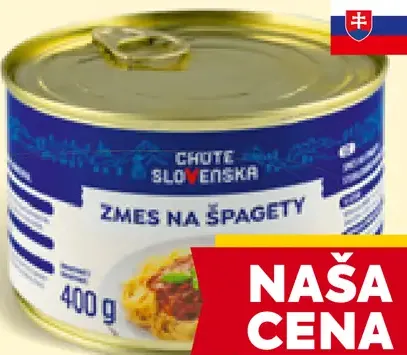 Chute Slovenska zmes na špagety