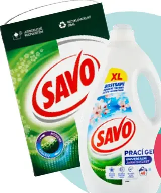 Savo prací prostriedok