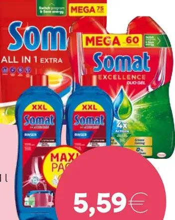 Somat tablety All in 1 Extra Mega