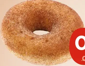 Donut škoricový s jablkovou náplňou