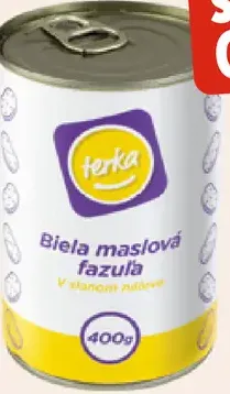 Terka fazuľa maslová