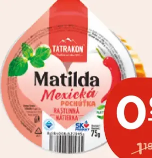 Tatrakon rastlinná nátierka