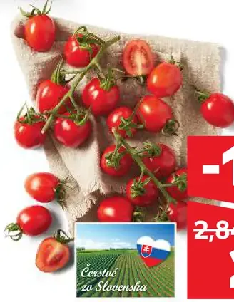Paradajky cherry strapcové