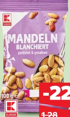 K-Classic Mandle blanšírované