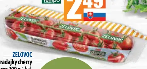 ZELOVOC Paradajky cherry Saluoso