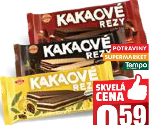 Kakaové rezy