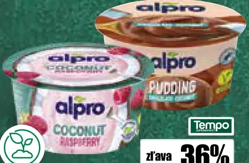 Alpro sójový dezert s kokosovou príchuťou