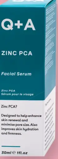 Q+A Zinc PCA pleťové sérum