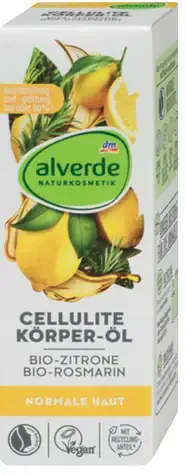 Alverde NATURKOSMETIK CELLULITE telový olej