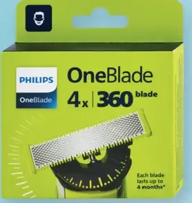 Philips OneBlade náhradné holiace hlavice