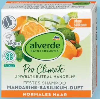 Alverde NATURKOSMETIK tuhý šampón na vlasy