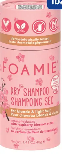 FOAMIE suchý šampón na vlasy
