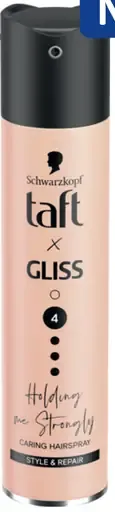 Schwarzkopf taft x GLISS lak na vlasy