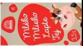 Milko mlieko 3,5%