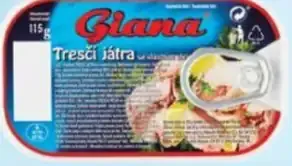 Giana tresčia pečeň vo vlastnom oleji