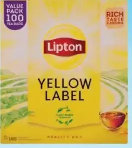 Liptont Yellow Label čierny čaj