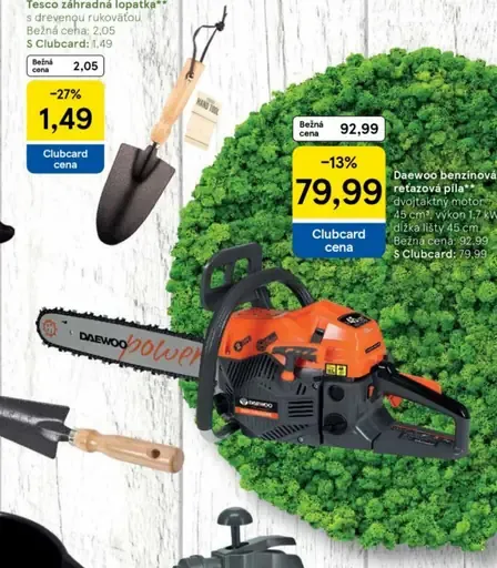 Daewoo benzínová reťazová píla
