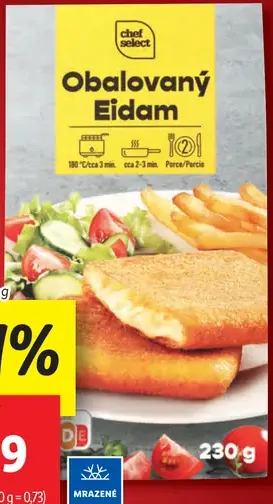 Chef Select Obalovaný Eidam