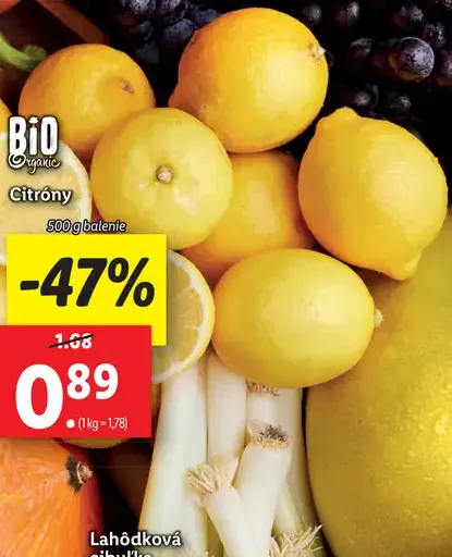 BIO Citróny
