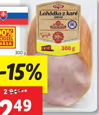 Údená lahôdka z karé