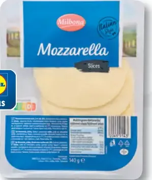 Milbona Mozzarella strúhaná