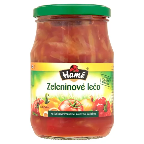 Hamé Zeleninové lečo v sladkokyslom náleve