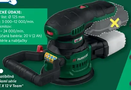 Parkside Aku teplovzdušná pištoľ 20 V