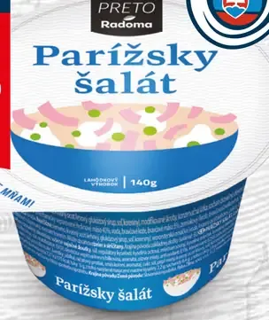 Preto šalát Parížsky