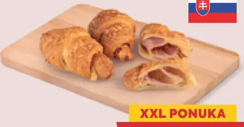 Croissant šunka - syr