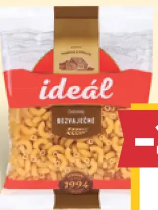 Ideál cestoviny bezvaječné