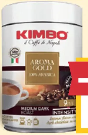 Kimbo Aroma Gold mletá káva