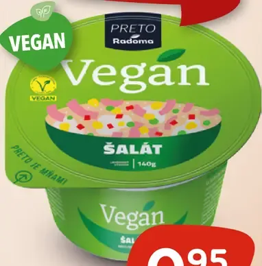 Preto šalát lahôdkový vegan