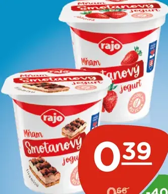 Rajo Mňam Smetanový Jogurt