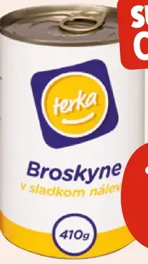 Terka broskyne polené