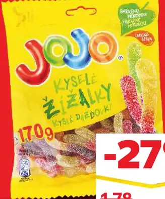 Jojo Želé cukríky