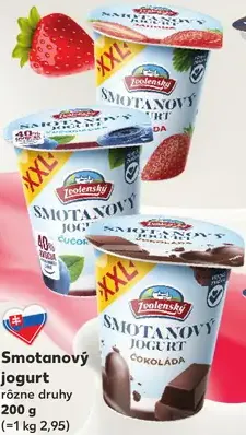 Smotanový jogurt čokoláda