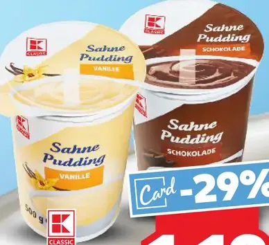 K-Classic Smotanový puding