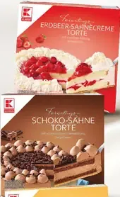 K-Classic torta Erdbeer-Sahnecreme