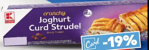 K-Classic crunchy Jogurt Curd Strudel