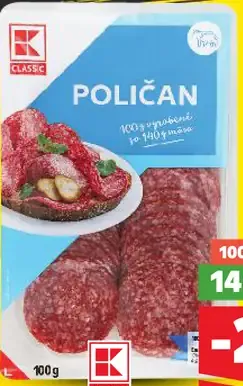 K-Classic Poličan saláma krájaná