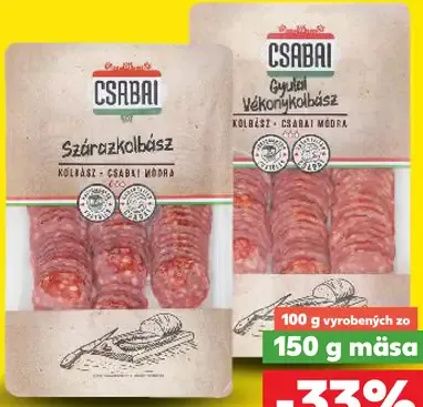 Csabai klobása