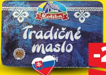 Maslo 82 % Tradičné maslo