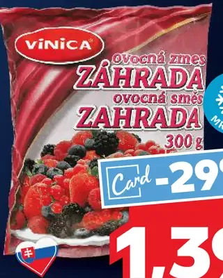 Vinica Ovocná zmes mrazená